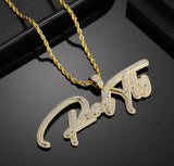 Diamond Custom Name Necklace