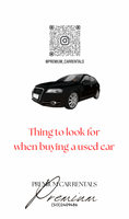 Things to look for when buying a used car ebook